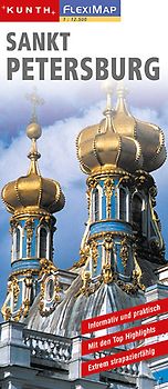 KUNTH FlexiMap Sankt Petersburg 1:12500
