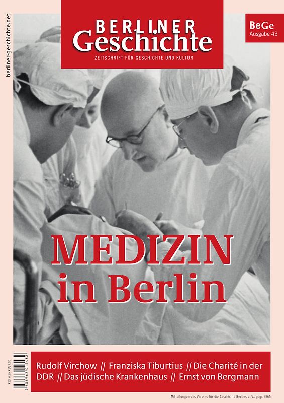 Berliner Geschichte - Zeitschrift für Geschichte und Kultur