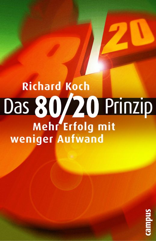 Das 80/20 Prinzip