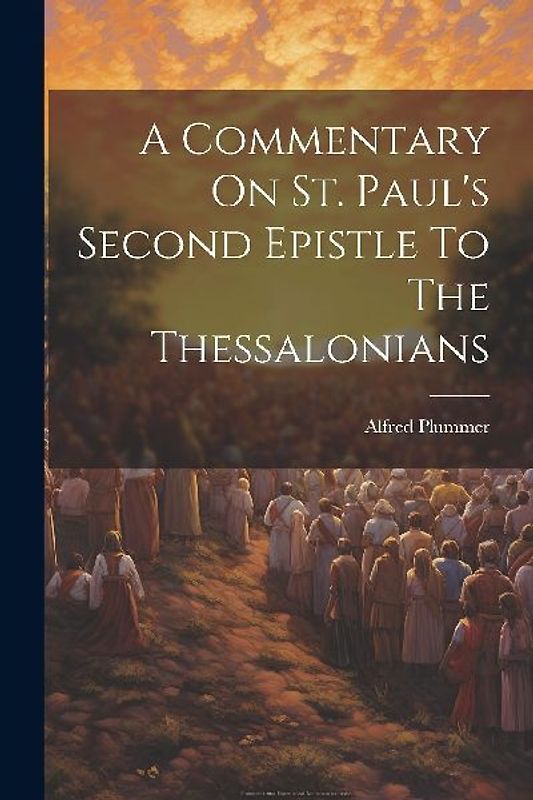 A Commentary On St. Paul's Second Epistle To The Thessalonians