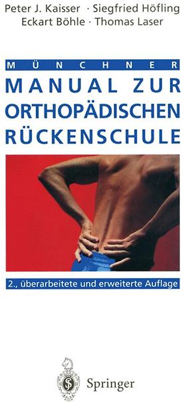Münchner Manual zur orthopädischen Rückenschule