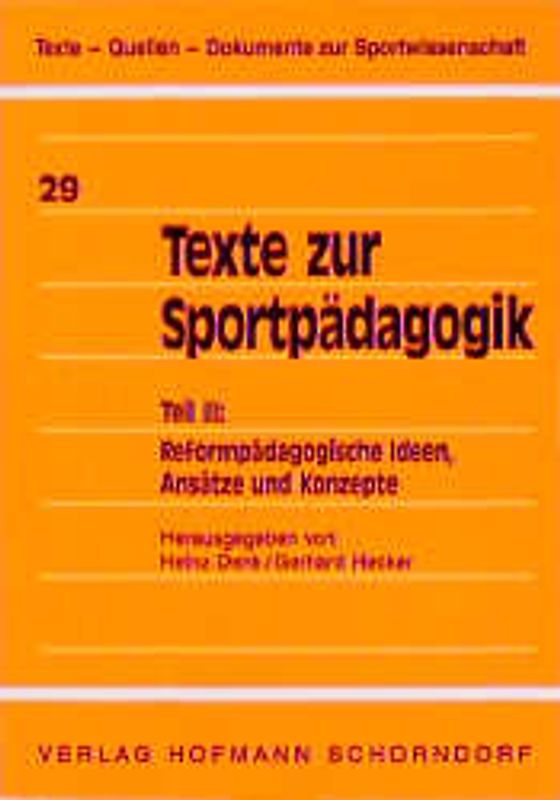 Texte zur Sportpädagogik