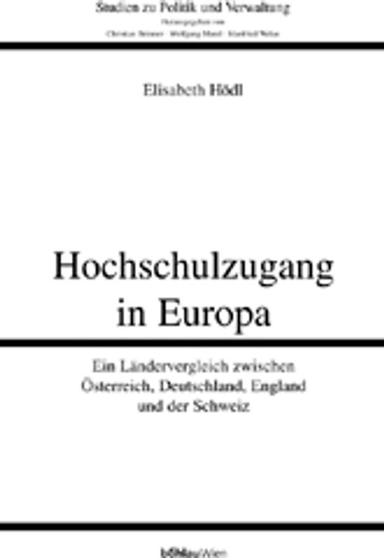 Hochschulzugang in Europa