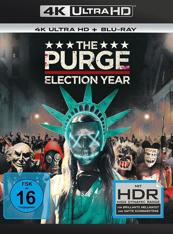 The Purge: Election Year [inkl. Blu-ray] 4K Ultra HD Blu-ray