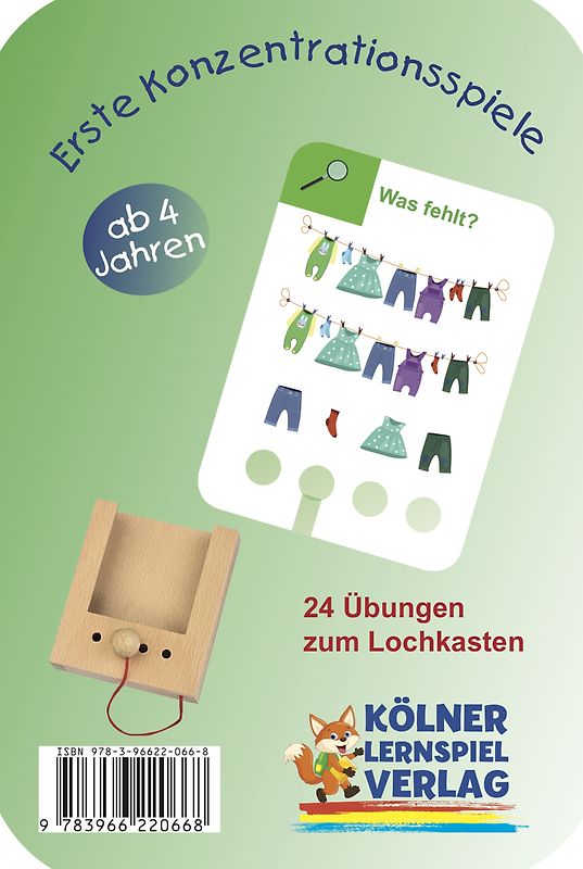 Erste Konzentrationsspiele