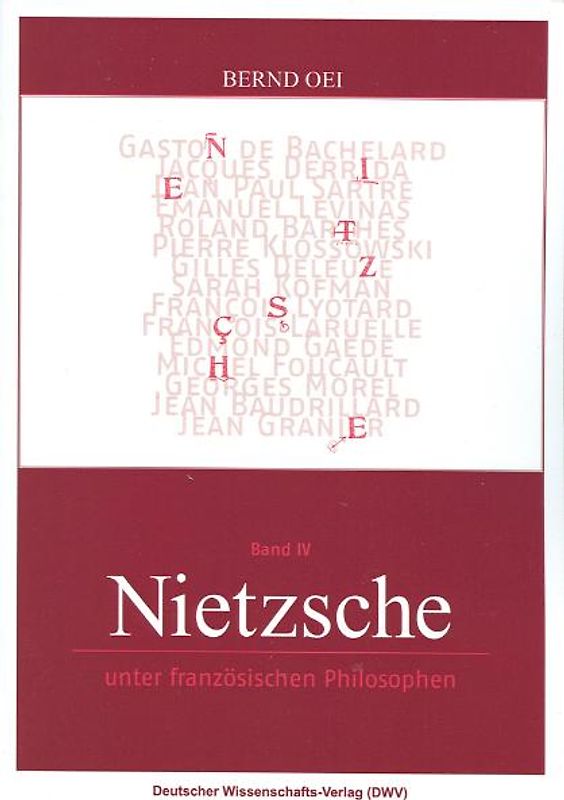 Nietzsche unter französischen Philosophen