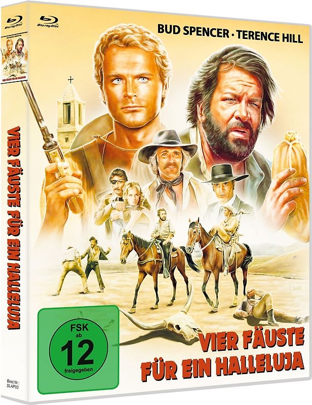 VIER FÄUSTE FÜR EIN HALLELUJA - Ltd. Scanavo Blu-ray Disc