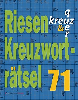 Riesen-Kreuzworträtsel 71 (5 Exemplare à 2,99 €)