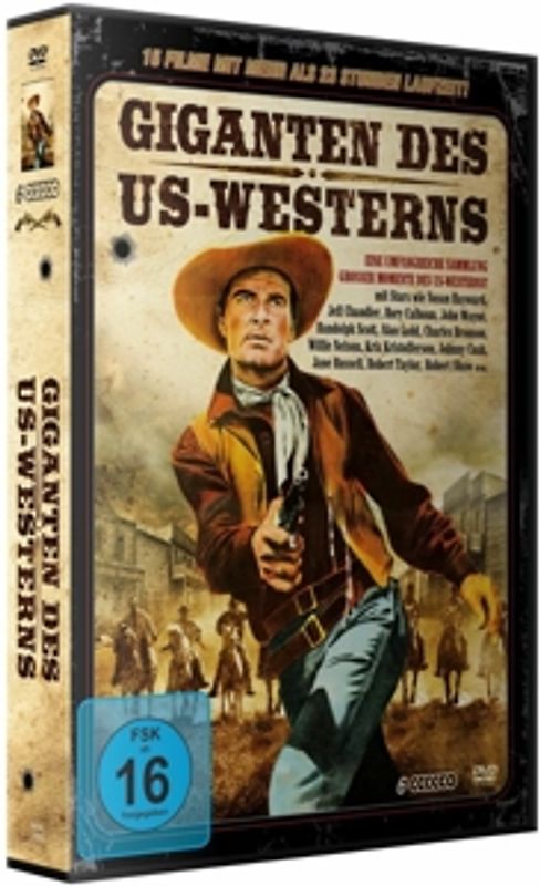 Giganten des US Westerns - Deluxe Edition (6 DVDs) DVD