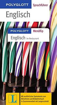 Polyglott Sprachführer Englisch - Buch mit Menüflip. NEU! Mit Menüflip