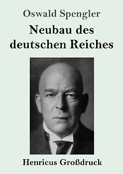 Neubau des deutschen Reiches (Großdruck)
