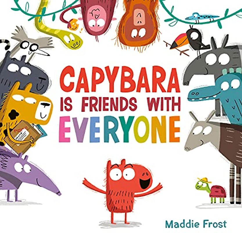 Capybara Is Friends with Everyone