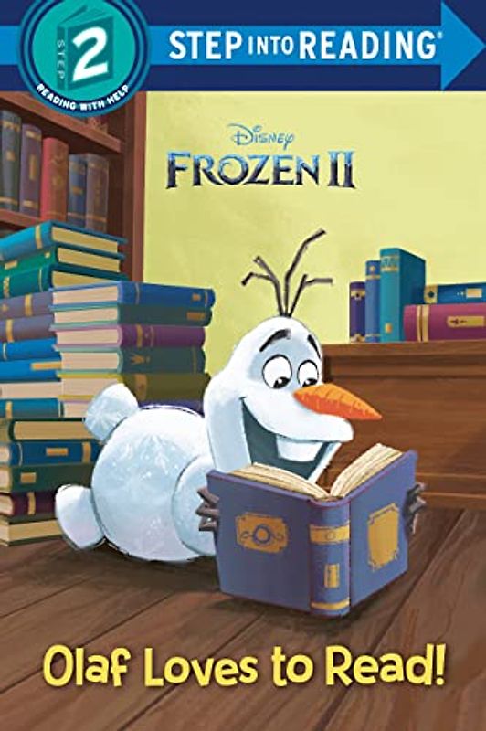 Olaf Loves to Read! (Disney Frozen 2: Step into Reading, Step 2)