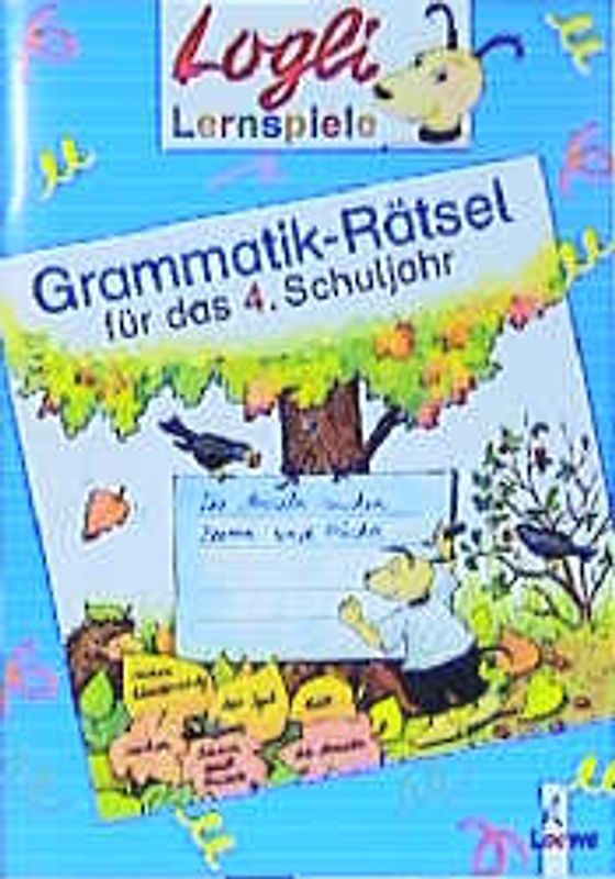 Grammatik-Rätsel für das 4. Schuljahr