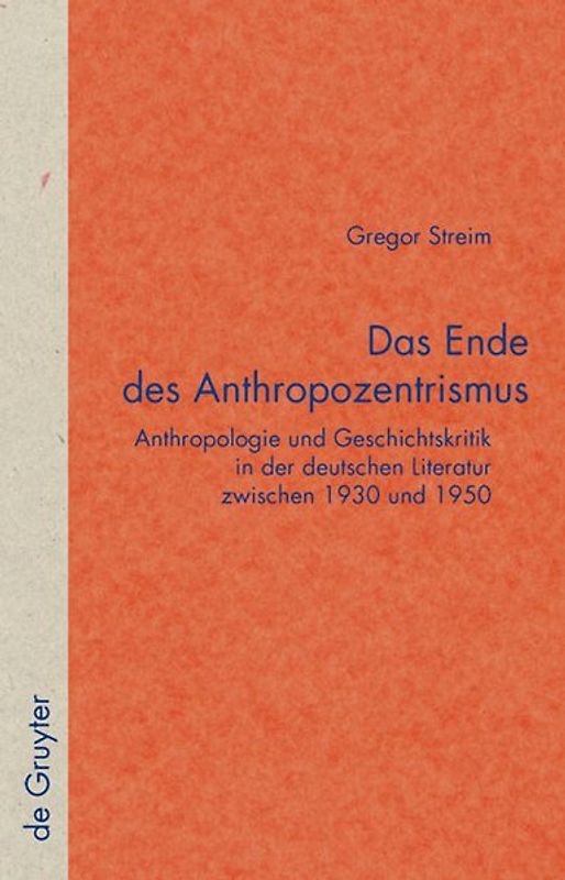 Das Ende des Anthropozentrismus
