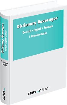 Fachwörterbuch Getränke