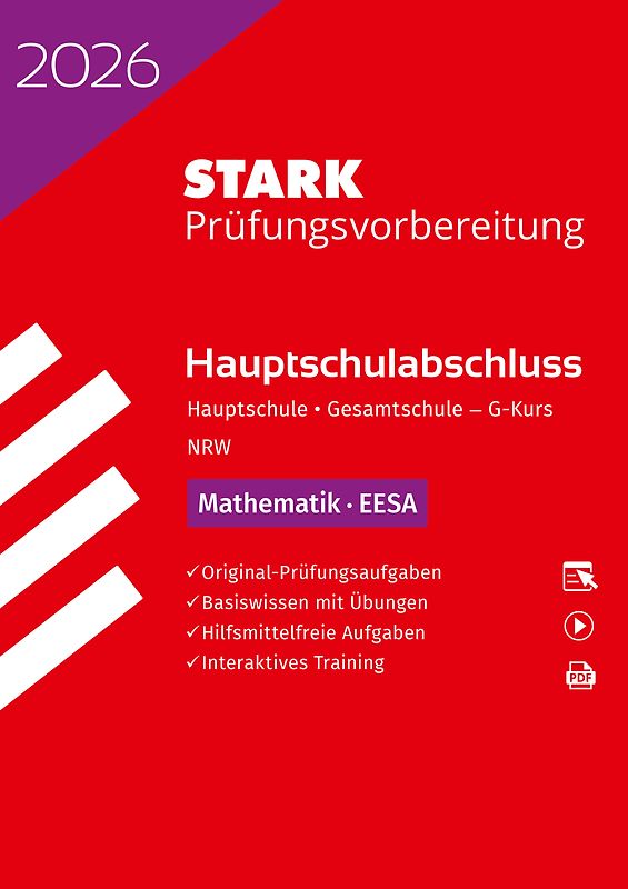 STARK Mathematik G-Kurs - Hauptschulabschluss (EESA) 2026 NRW - Prüfungsvorbereitung