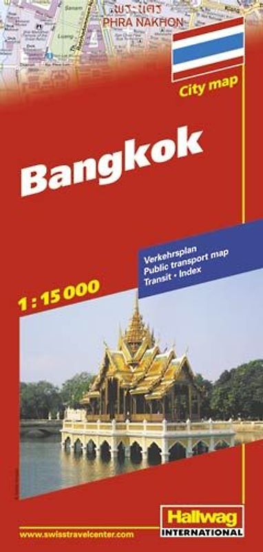 Bangkok Stadtplan.  1:15000