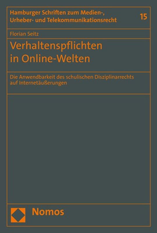 Verhaltenspflichten in Online-Welten