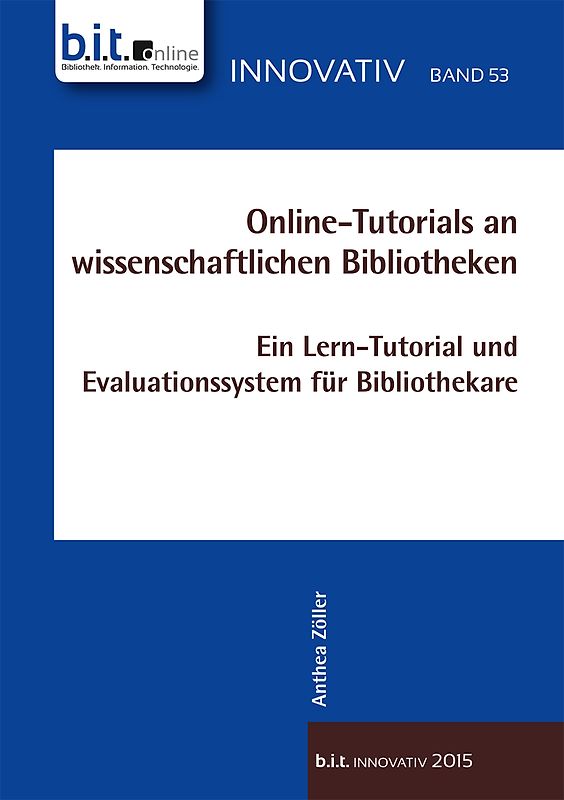 Online-Tutorials an wissenschaftlichen Bibliotheken
