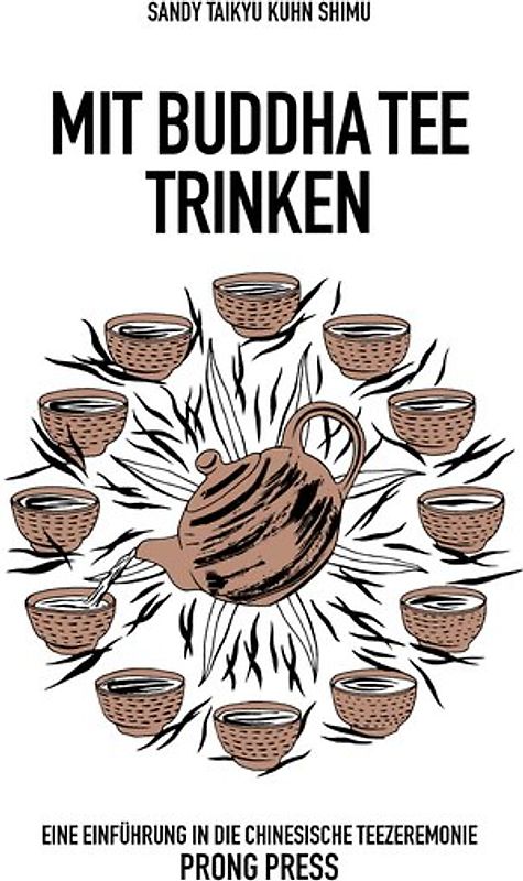 Mit Buddha Tee trinken