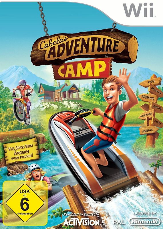 Cabela Adventure Camp Nintendo Wii