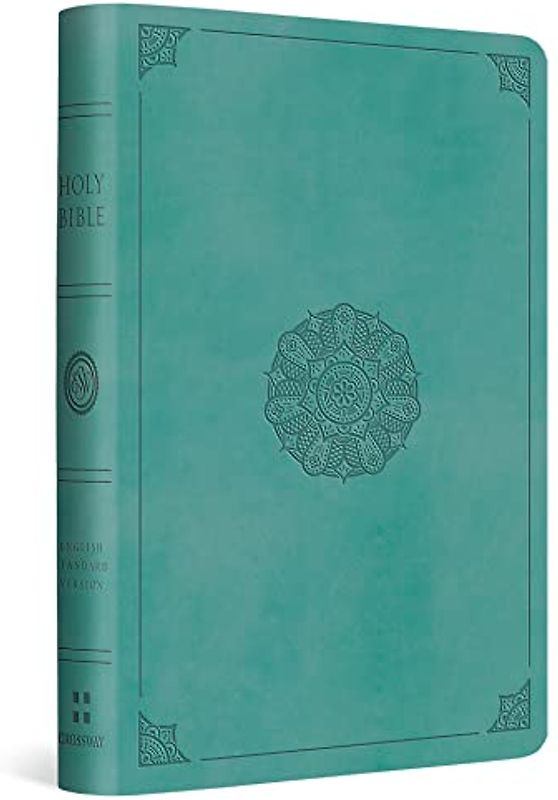 ESV Value Compact Bible: English Standard Version, Value Compact Bible, Trutone, Turquoise, Emblem Design
