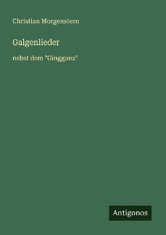 Galgenlieder