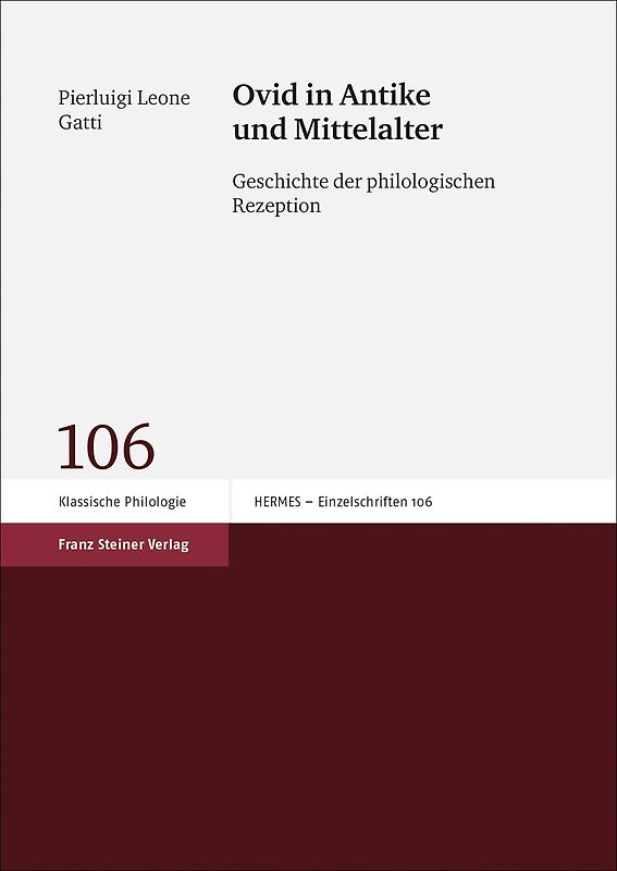 Ovid in Antike und Mittelalter