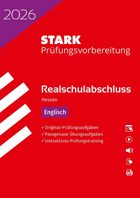 STARK Englisch - Realschulabschluss 2026 Hessen - Prüfungsvorbereitung