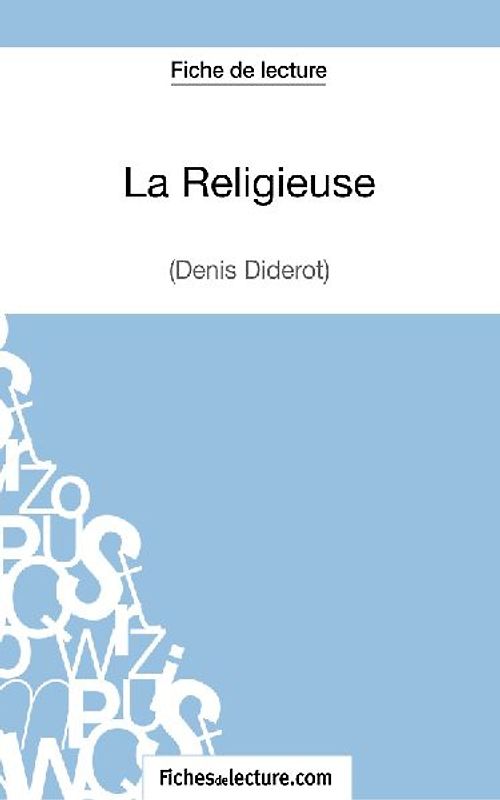 La Religieuse - Diderot (Fiche de lecture)