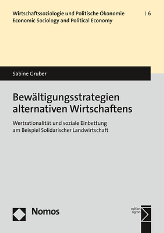 Bewältigungsstrategien alternativen Wirtschaftens