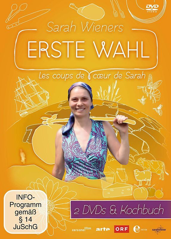 Sarah Wieners erste Wahl [inkl. Kochbuch, 2 DVDs] DVD