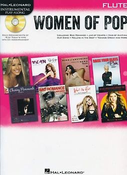 Instrumental Play-Along Women Of Pop Flute Book/CD - Various