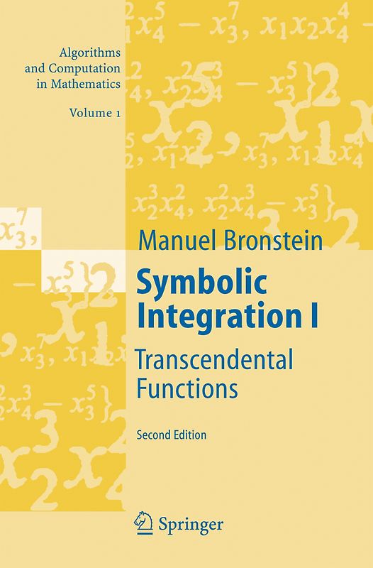 Symbolic Integration I