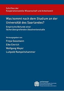 Was kommt nach dem Studium an der Universität des Saarlandes?
