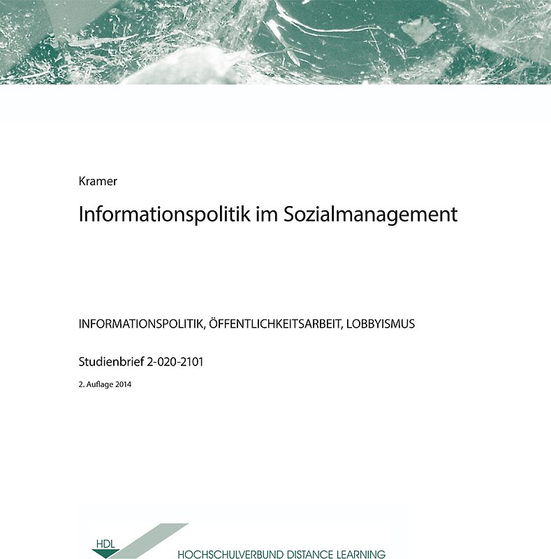 Informationspolitik im Sozialmanagement