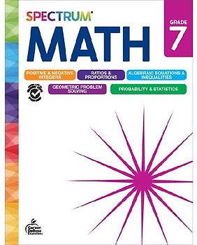 Spectrum Math Workbook, Grade 7