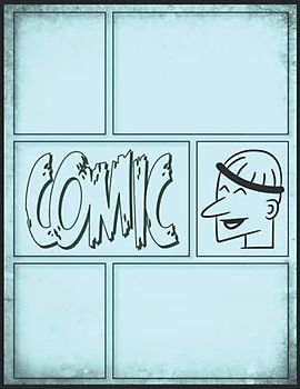 Blanko Comic: Blanko Comic Buch für Erwachsene, Teenager, Kinder 10 Jahre || Zeichnen Für Anfänger || Funny Geschenke Für Männer