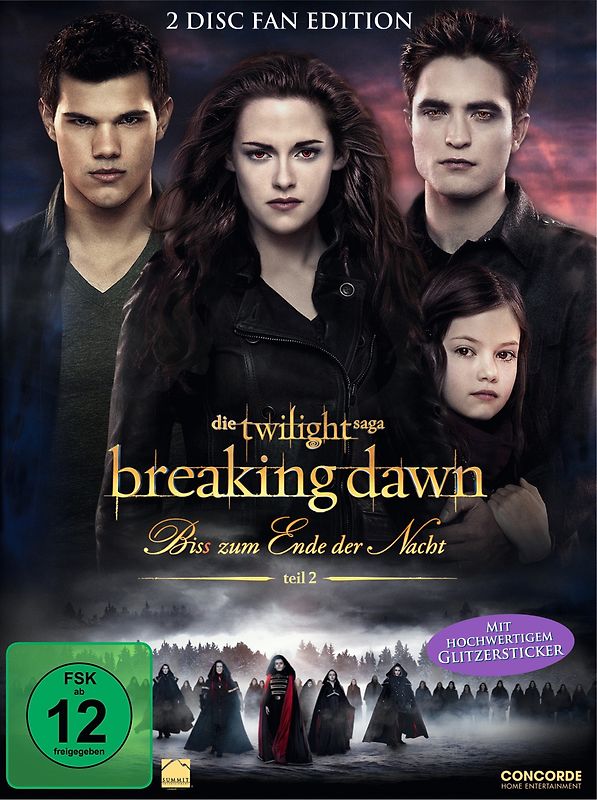 Die Twilight Saga: Breaking Dawn - Biss zum Ende der Nacht: Teil 2 [2 DVDs, Fan Edition] DVD