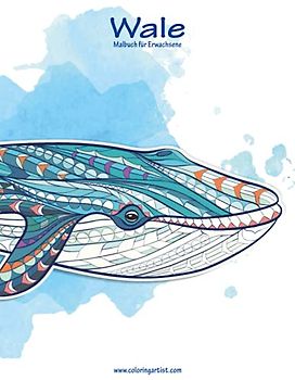 Wale-Malbuch für Erwachsene 1