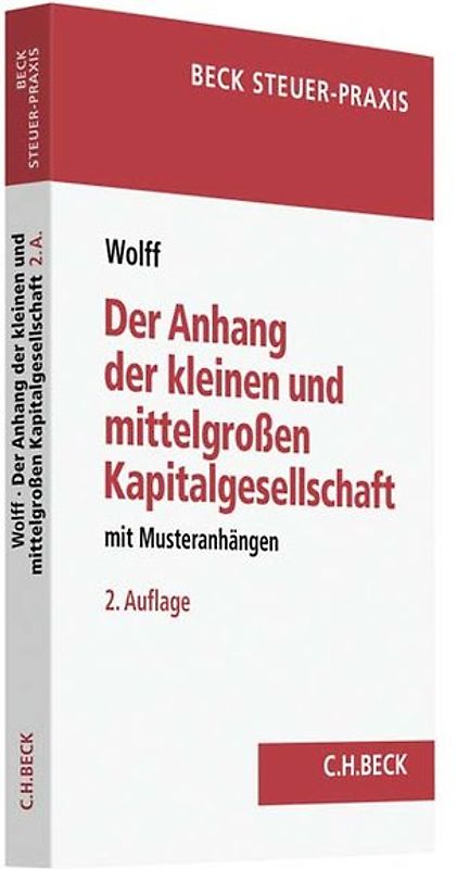 Der Anhang der kleinen und mittelgroßen Kapitalgesellschaft