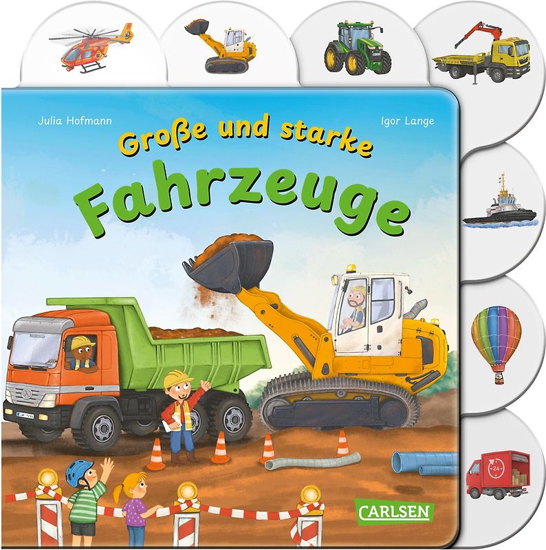 Große und starke Fahrzeuge