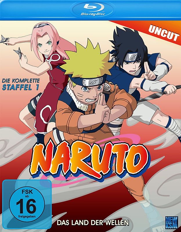 Naruto - Das Land der Wellen - Die komplette Staffel 1 Blu-ray Disc