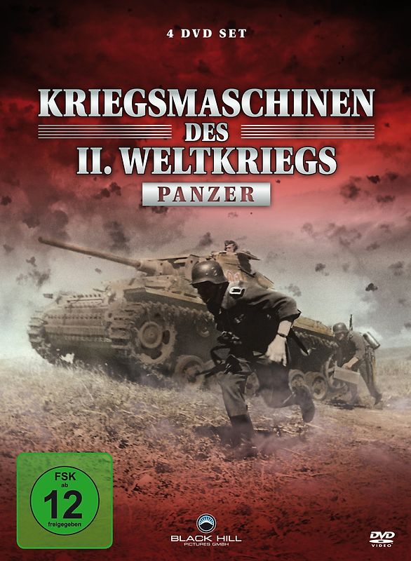 Kriegsmaschinen des Zweiten Weltkriegs - Panzer (limitierte Metallbox) DVD