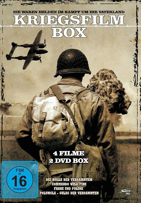 Kriegsfilm-Box 4 Filme auf 2 DVDs! DVD