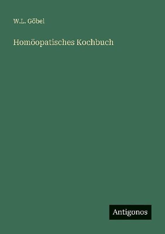 Homöopatisches Kochbuch