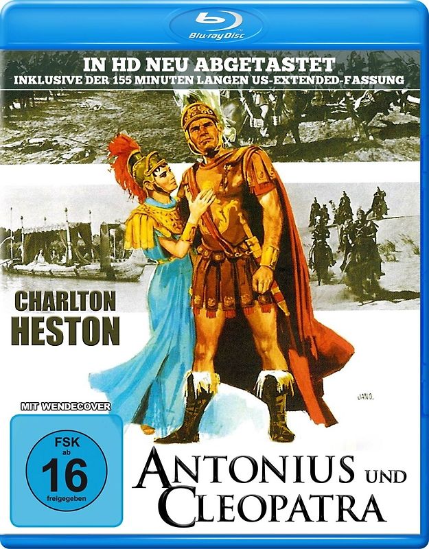 Antonius und Cleopatra - Kino Langfassung+Extended Blu-ray Disc