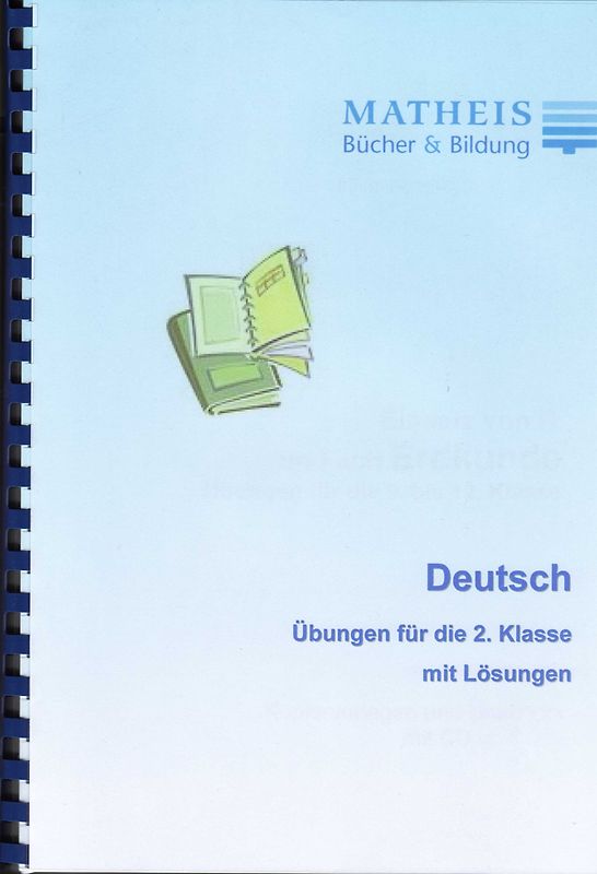 Grundschule Übungsbuch Deutsch Klasse 2