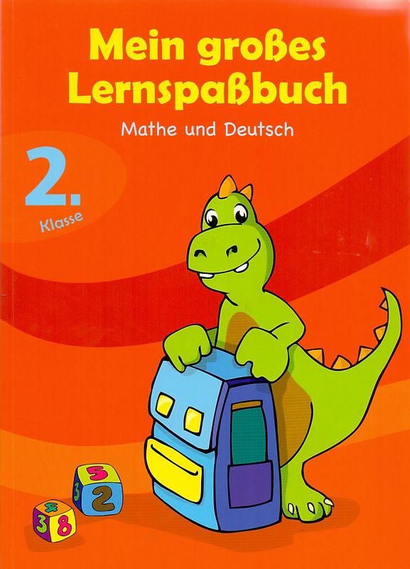Mein großes Lernspaßbuch: Mathe und Deutsch - 2. Klasse - Peter Kohring [Broschiert]